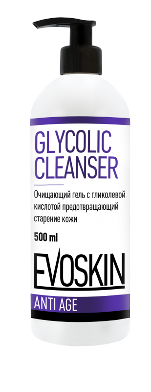 GLYCOLIC CLEANSER Очищающий гель c 7% гликолевой кислотой, 500 мл