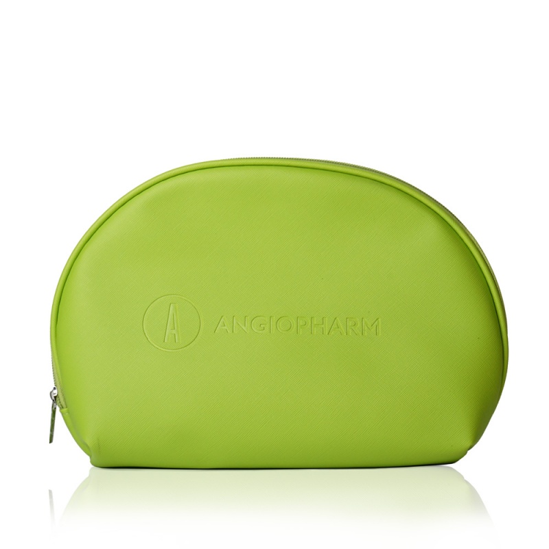 Косметичка большая ANGIOPHARM, зеленое яблоко