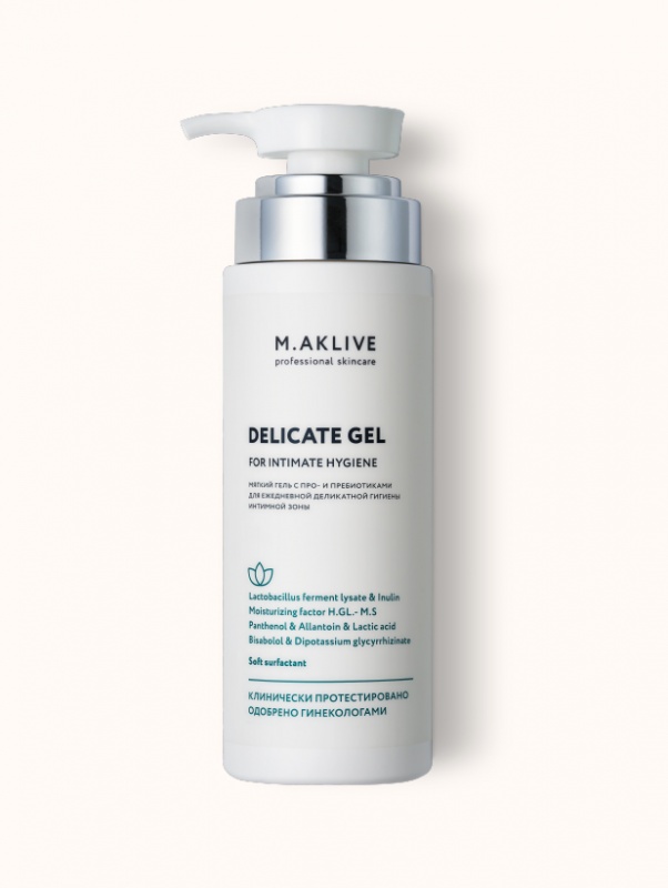 Деликатный гель для интимной гигиены, 200 мл