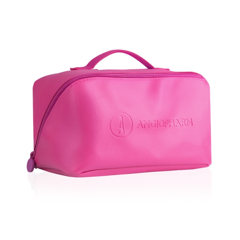 Дорожная косметичка ANGIOPHARM, фуксия