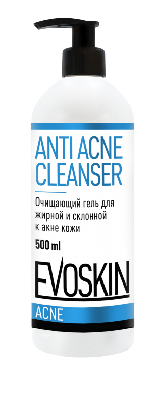 ANTI ACNE CLEANSER Очищающий гель для жирной и склонной к акне кожи, 500 мл