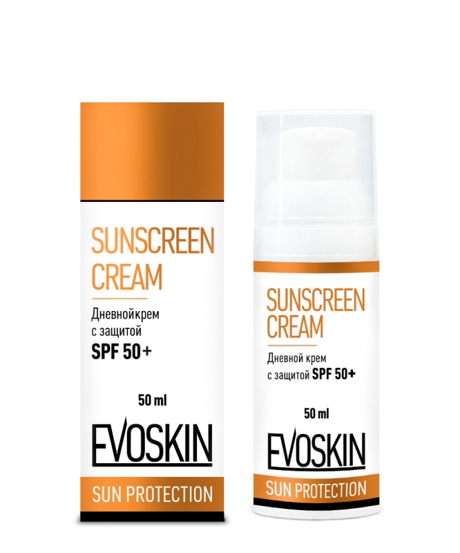 SUNSCREEN CREAM Дневной крем с защитой SPF 50+, 50 мл