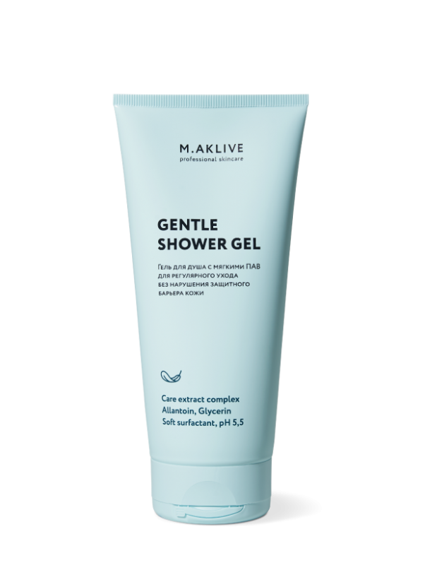 GENTLE SHOWER GEL Гель для мягкого очищения, 200 мл