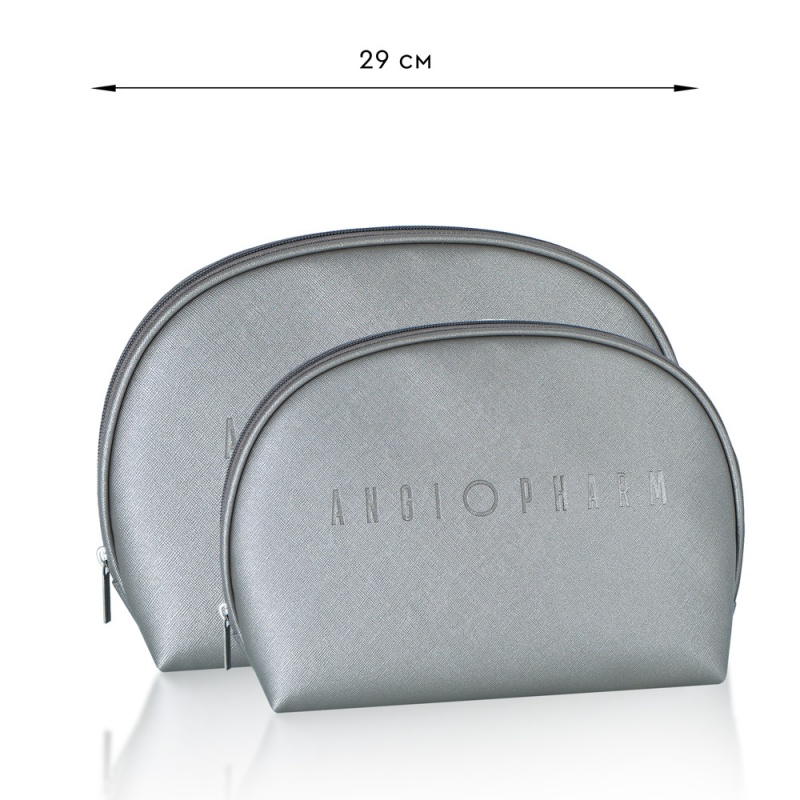 Косметичка большая ANGIOPHARM, графит