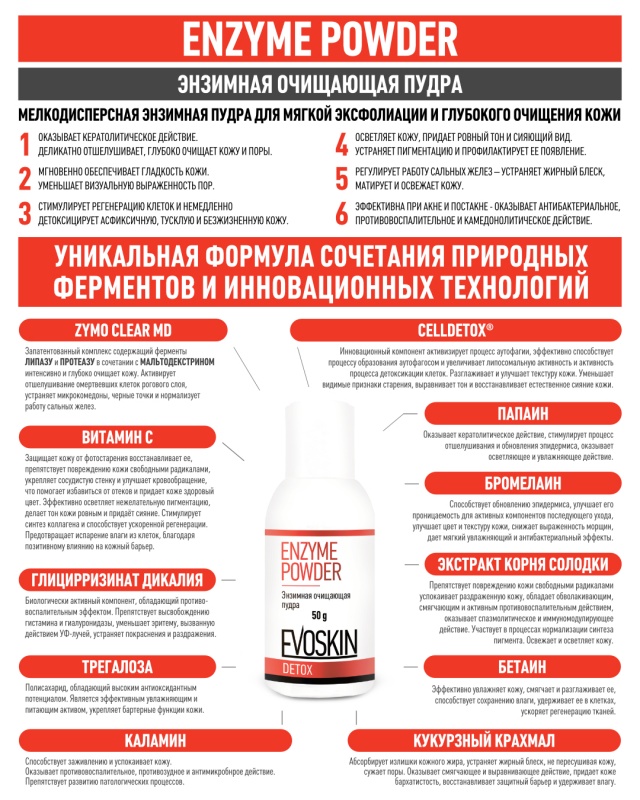 ENZYME POWDER Энимная очищающая пудра, 50 г