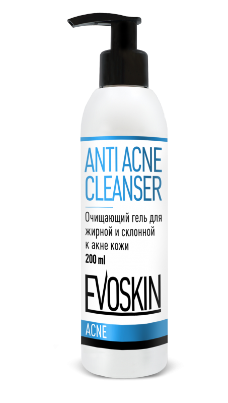 ANTI ACNE CLEANSER Очищающий гель для жирной и склонной к акне кожи, 200 мл